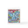 Colorful Cancer Angel Card