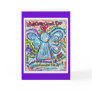 Colorful Cancer Angel Card