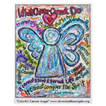 Colorful Cancer Angel Flyer