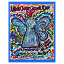Colorful Cancer Angel Flyer