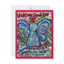 Colorful Cancer Angel Invitation