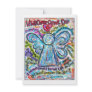 Colorful Cancer Angel Invitation