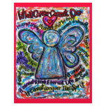 Colorful Cancer Angel Letterhead