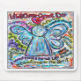 Colorful Cancer Angel Mousepad