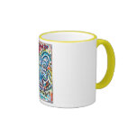 Colorful Cancer Angel Painting Coffee Mugs