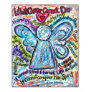 Colorful Cancer Angel Painting