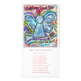 Colorful Cancer Angel Photo Card