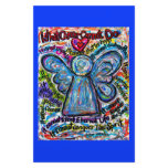 Colorful Cancer Angel Stationery