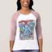 Ladies 3/4 Sleeve Raglan (Fitted)