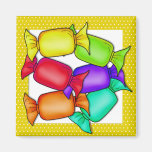 Colorful Candies Fridge Magnet