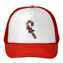 Colorful Candy Cane Hat