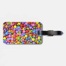 Colorful Candy Luggage Tags