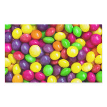 Colorful candy's background stickers