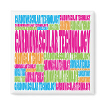 Colorful Cardiovascular Technology magnets by busybees Colorful Cardiovascular Technology magnets