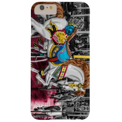 Colorful Carousel Horse at Carnival Barely There iPhone 6 Plus Case