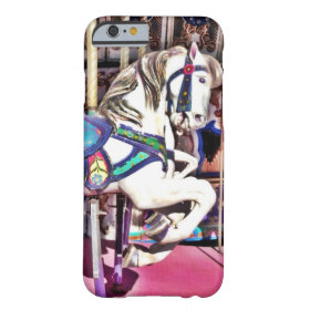 Colorful Carousel Horse at Carnival Photo Gifts Barely There iPhone 6 Case