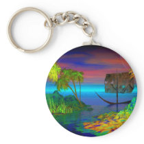 colorful, carribean, david, wilder, keychain, sunset, sunsets, girl, lady, bird, birds, palm, tree, trees, sky, skies, sunrise, sun, paradise, beach, ocean, water, beaches, travel, oceans, sea, tropical, coconut, wave, waves, sunny, pirate, ship, ships, pirates, islands, sunrises, treasure, chest, skull, Keychain with custom graphic design