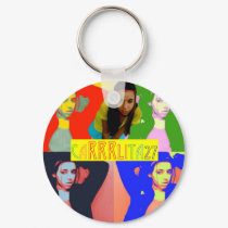 Colorful Carrrlita27 Buttons! keychains