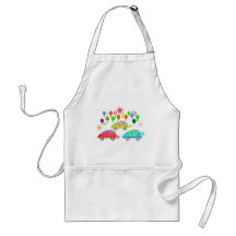 Colorful Cars C1 Apron