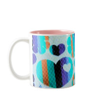 Colorful Cartoon Mug by pammys Colorful Cartoon Mug