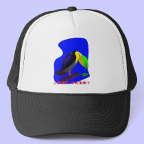 Colorful cartoon Toucan hats