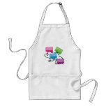 Colorful Cassette Tapes aprons