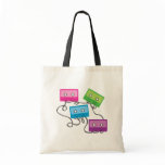 Colorful Cassette Tapes bags