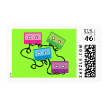 Colorful Cassette Tapes postage by toxiferous Colorful Cassette Tapes postage
