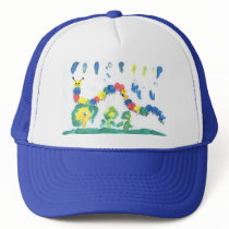 Colorful Caterpillar Mesh Hats