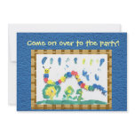 Colorful Caterpillar Invitation