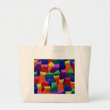 Colorful Cats Bags