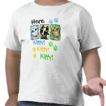 Colorful Cats Triptych T-Shirt