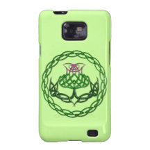 Colorful Celtic Knot Thistle Samsung Galaxy S Cover