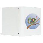 Colorful Chameleon Binder