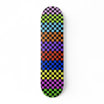 Colorful Checkered Deck skateboards