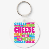Colorful Cheese keychains