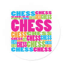 Colorful Chess stickers by busybees Colorful Chess stickers