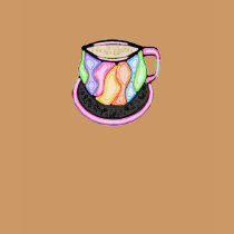 Colorful China Tea Cup! t-shirts by Perlyyyy Colorful China Tea Cup! t-shirts