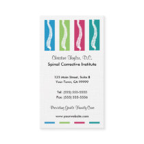 Colorful Chiropractic Business Cards business cards by chiropracticbydesign Colorful Chiropractic Business Cards business cards