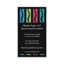 Colorful Chiropractic Business Cards business cards by chiropracticbydesign Colorful Chiropractic Business Cards business cards