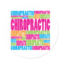 Colorful Chiropractic stickers by busybees Colorful Chiropractic stickers