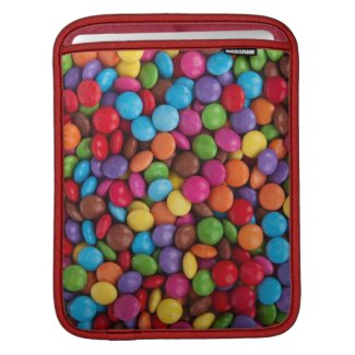 Colorful Chocolate Buttons Sleeve For iPads