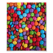 Colorful Chocolate Candy Photo Art