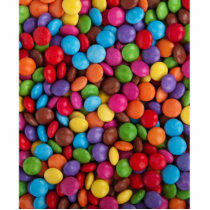 Colorful Chocolate Candy Photo Cutouts