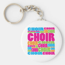 Colorful Choir Keychains