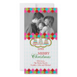 Colorful Christmas Holiday Photo Cards
