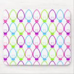COLORFUL CHRISTMAS LIGHTS PATTERN MOUSEPAD