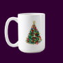 Colorful Christmas Tree: Vector Art: Mugs