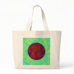 colorful circle canvas bags