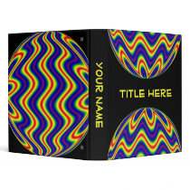 colorful circle binders